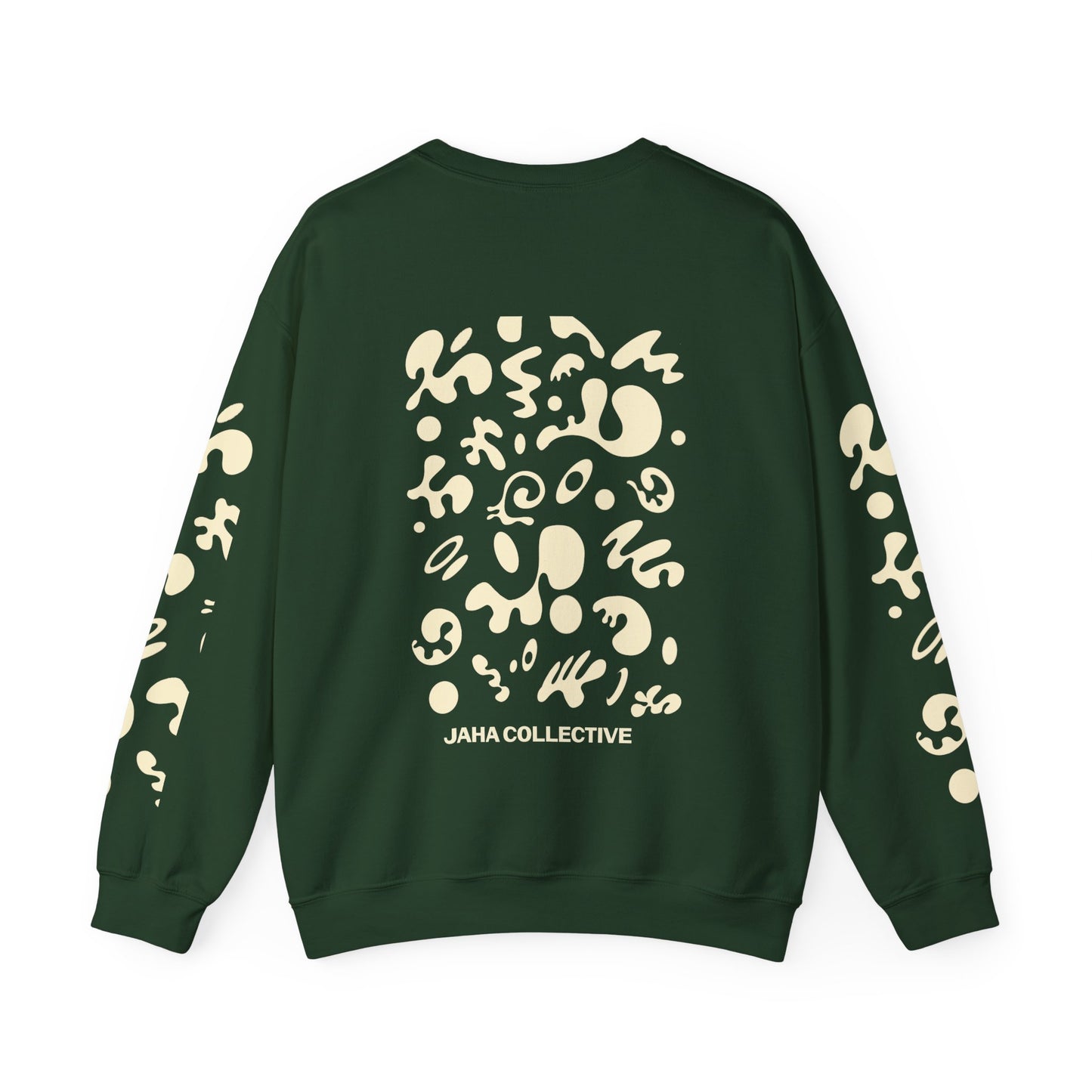 Pure Imagination Unisex Heavy Blend™ Crewneck Sweatshirt - Blank Page White Print