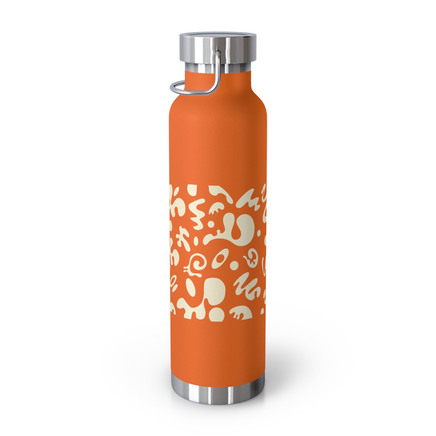 Mirror Work Copper Vacuum Insulated Water Bottle (22oz) - Blank Page White
