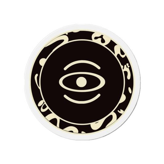 Adorn'd Logo Die Cut Magnet - Smoke Signal