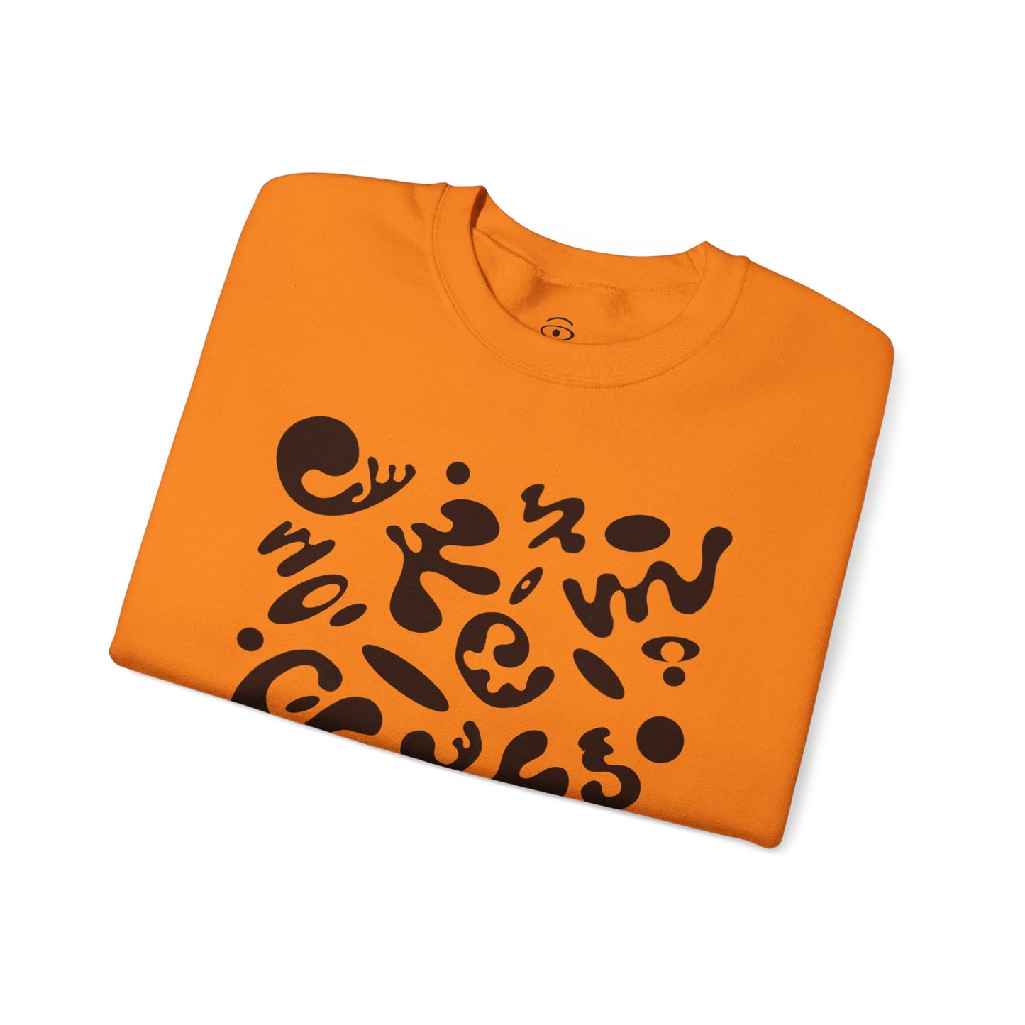 Pure Imagination Unisex Heavy Blend™ Crewneck Sweatshirt- Smoke Signal Black Print