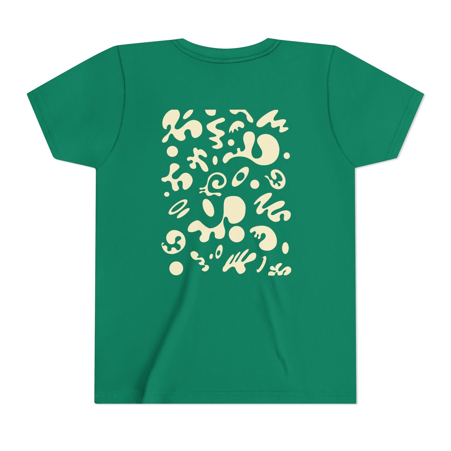 Bright Future Youth Jersey Short Sleeve Tee - Blank Page White