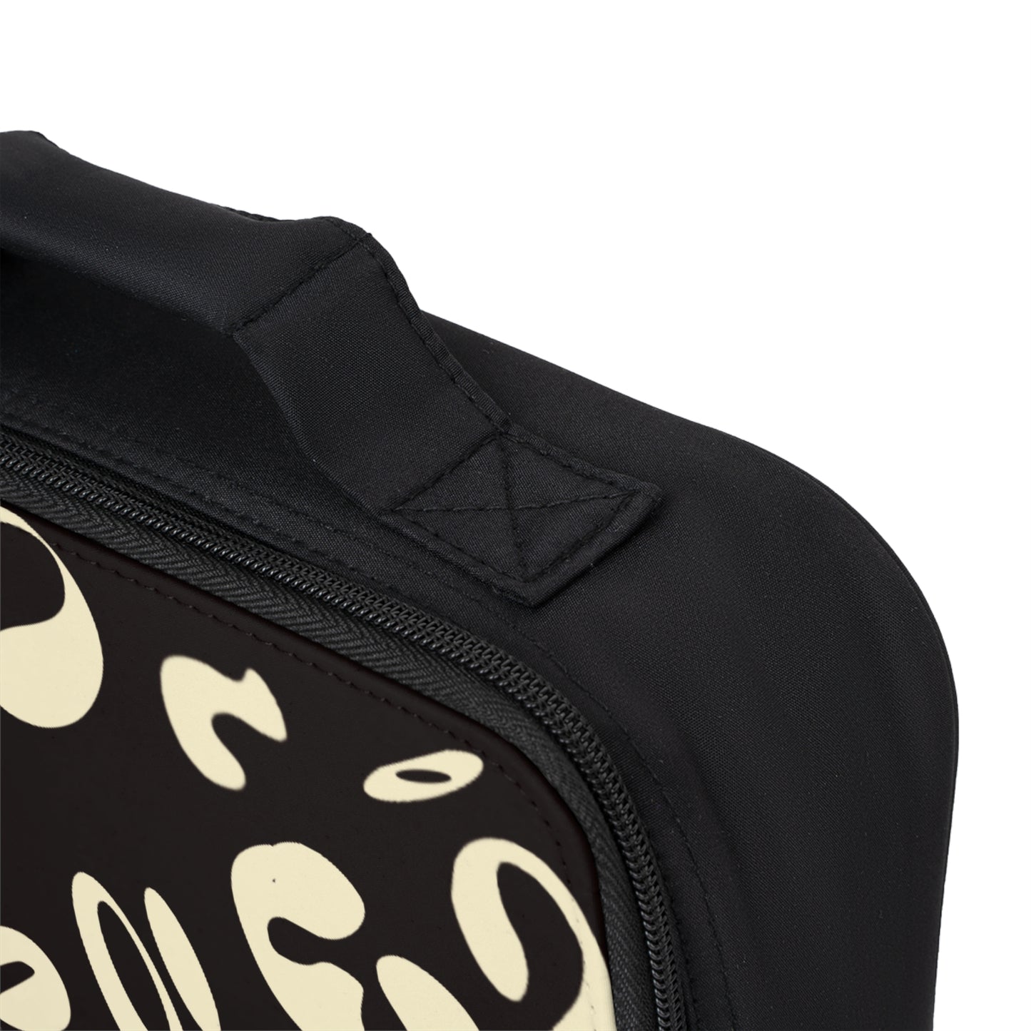 Nourish'd Lunch Bag w Handle - Smoke Signal Black