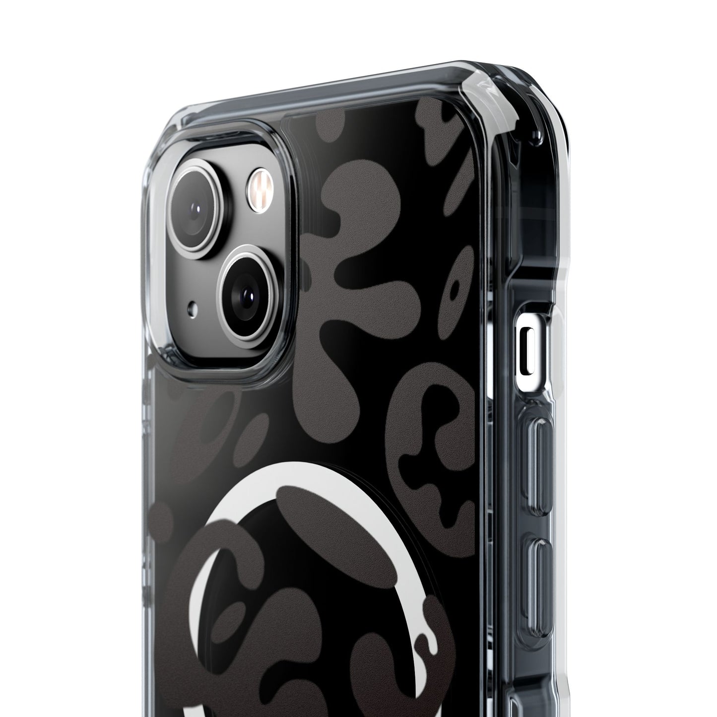 Pure Imagination Clear MagSafe Impact Case - Smoke Signal Black