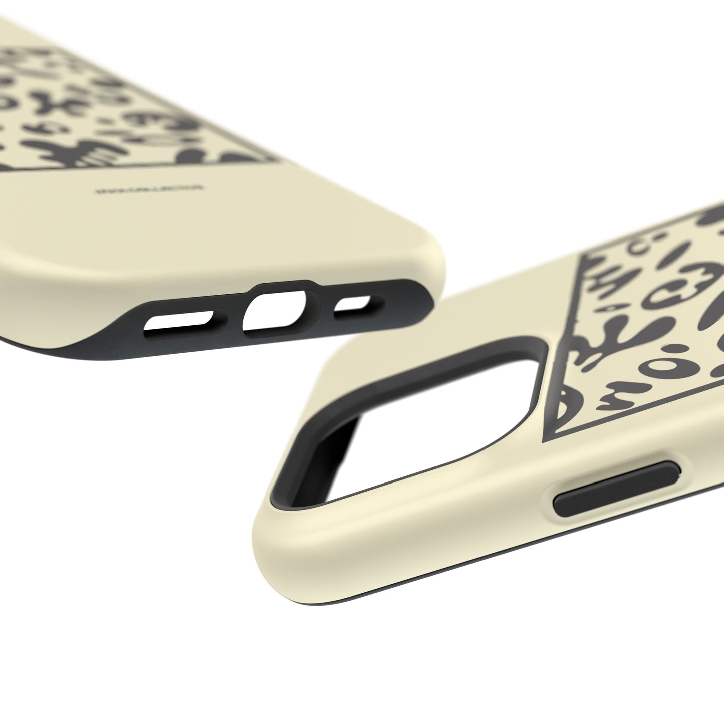 Adorn'd Minimalist Square MagSafe Tough Case - Blank Page