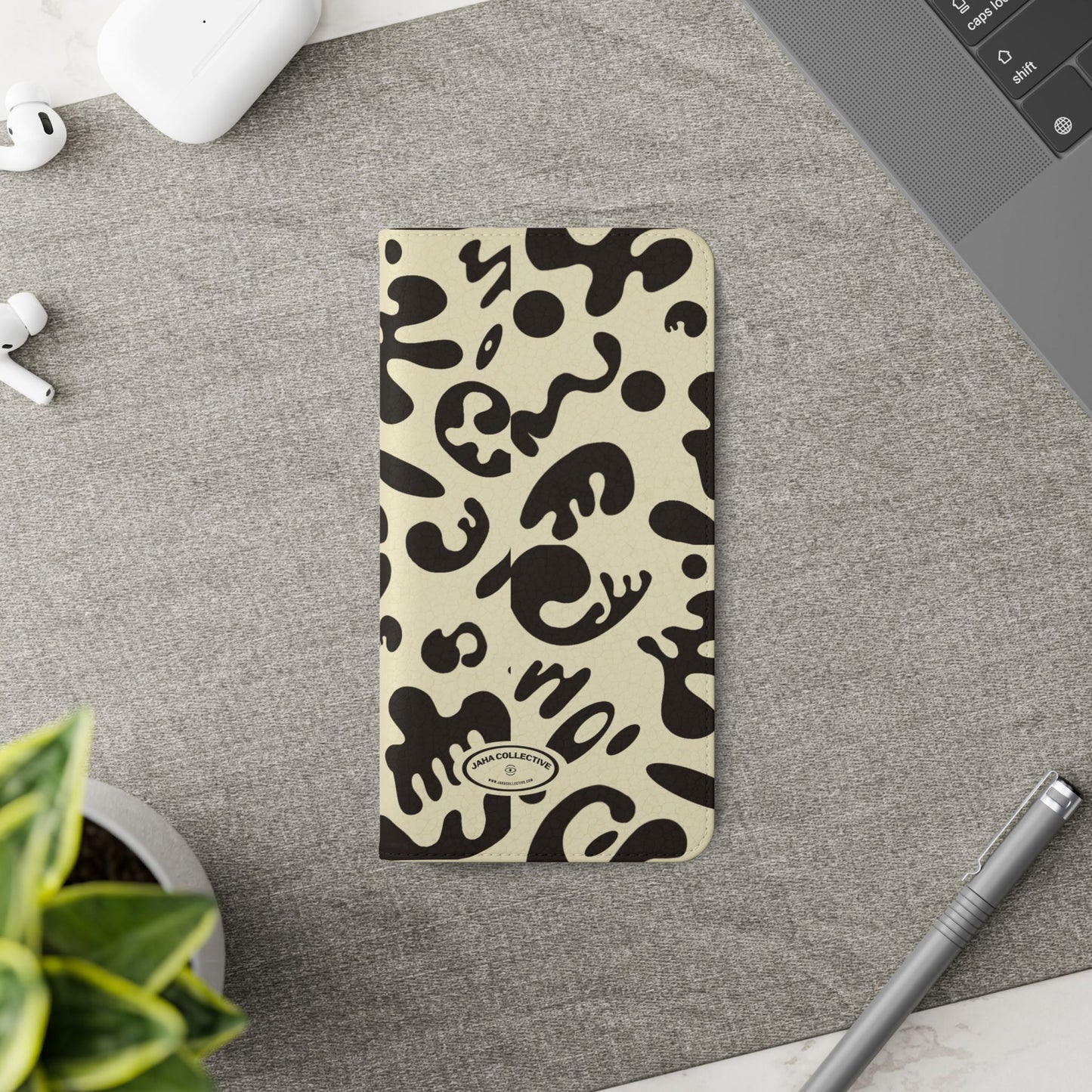 Pure Imagination Flip Case - Blank Page White