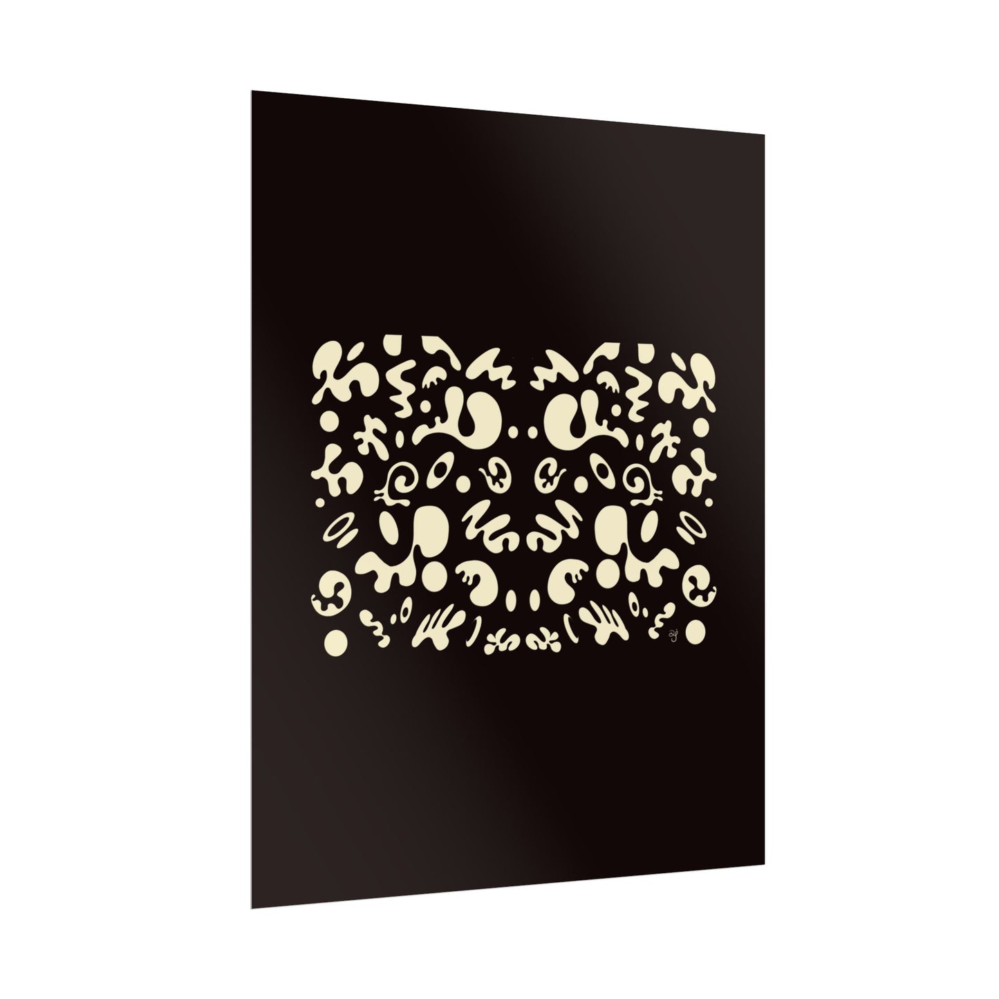 Mirror Work Rolled Poster (Portrait) - Smoke Signal