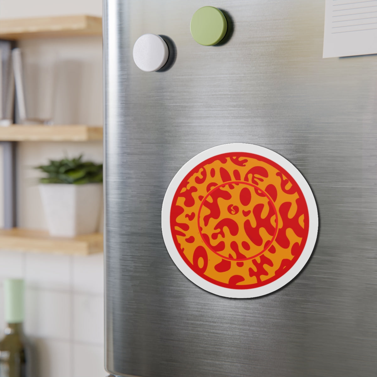 Adorn'd Color Die Cut Magnet - Heat Theory