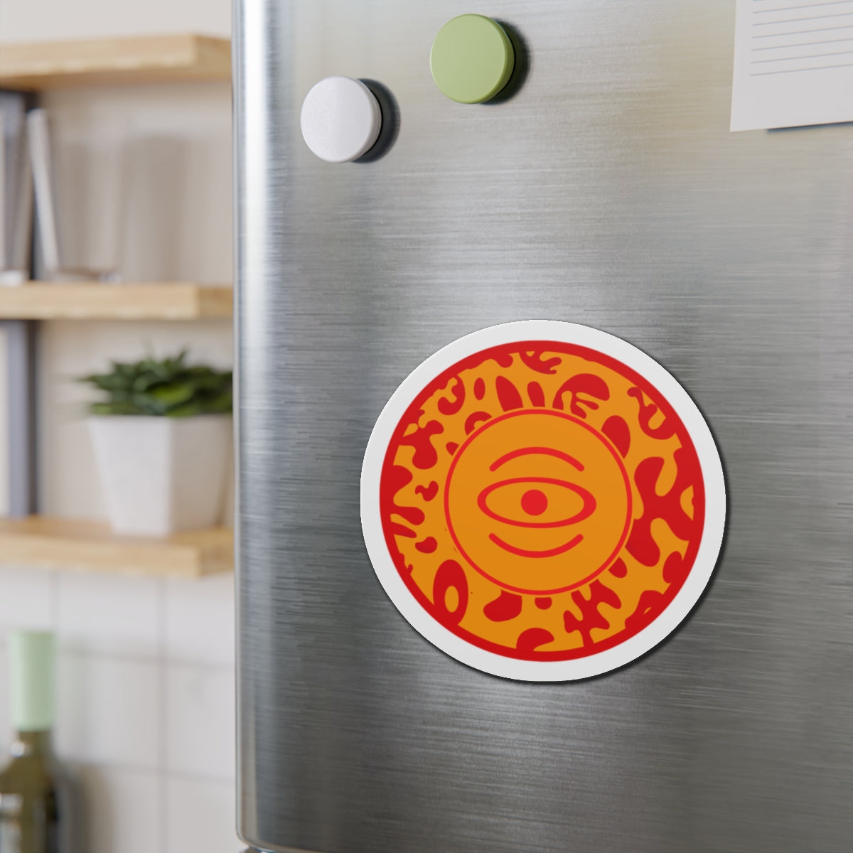 Adorn'd Color Logo Die Cut Magnet - Heat Theory
