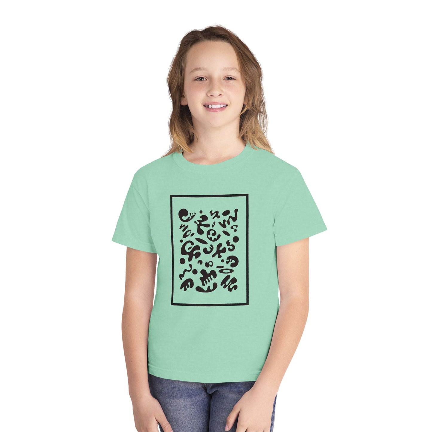 Deep Dream Youth Midweight Tee - Smoke Signal