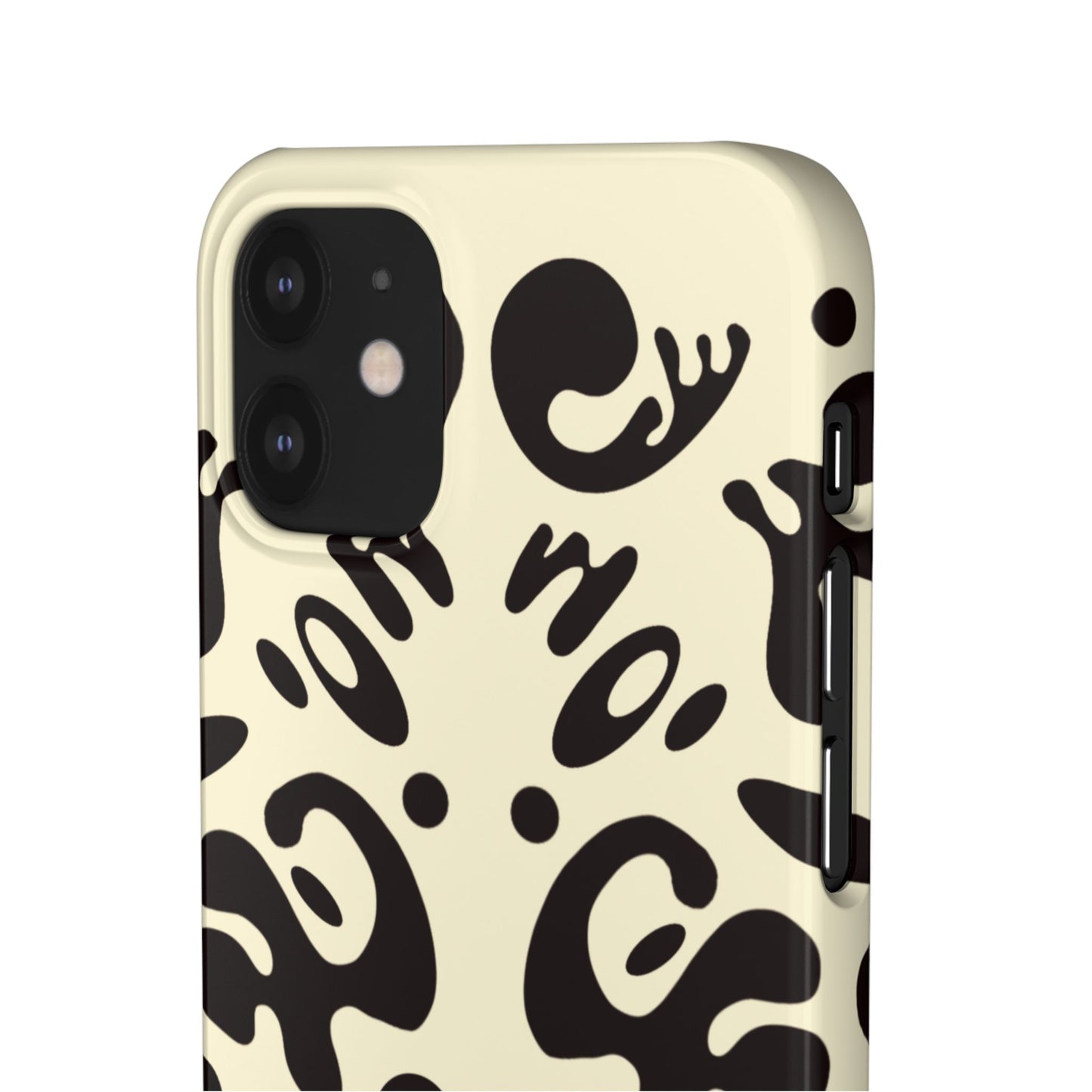Mirror Work Snap Case - Blank Page White