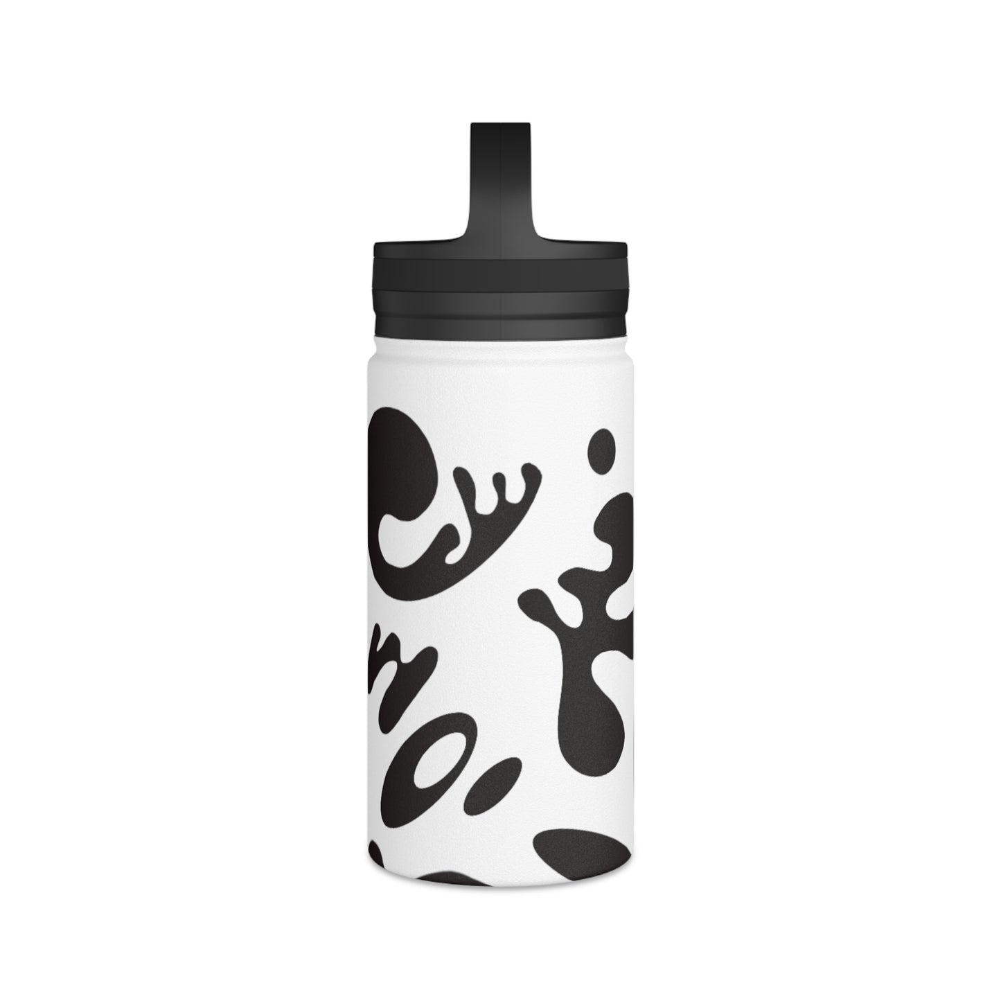 Nourish'd Stainless Steel Water Bottle (Handle Lid)