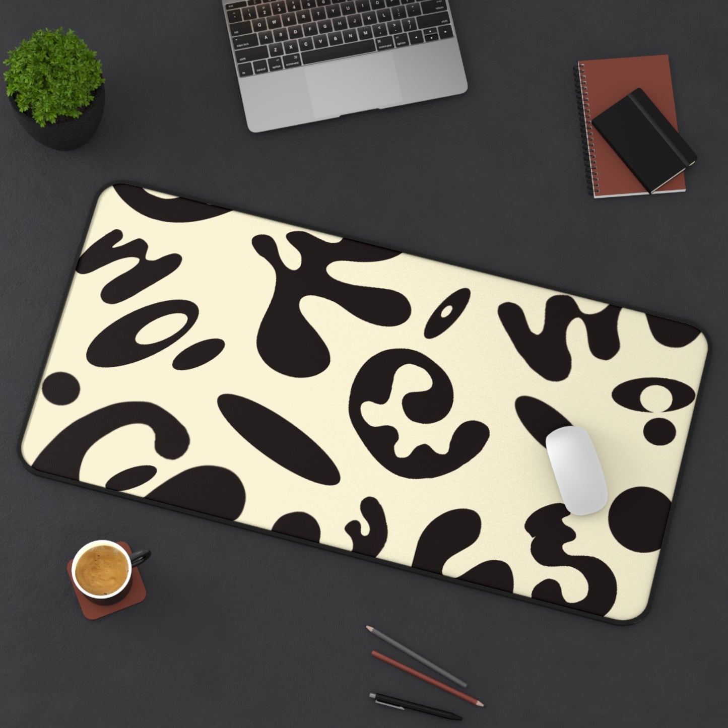 Pure Imagination Desk Mat - Blank Page White
