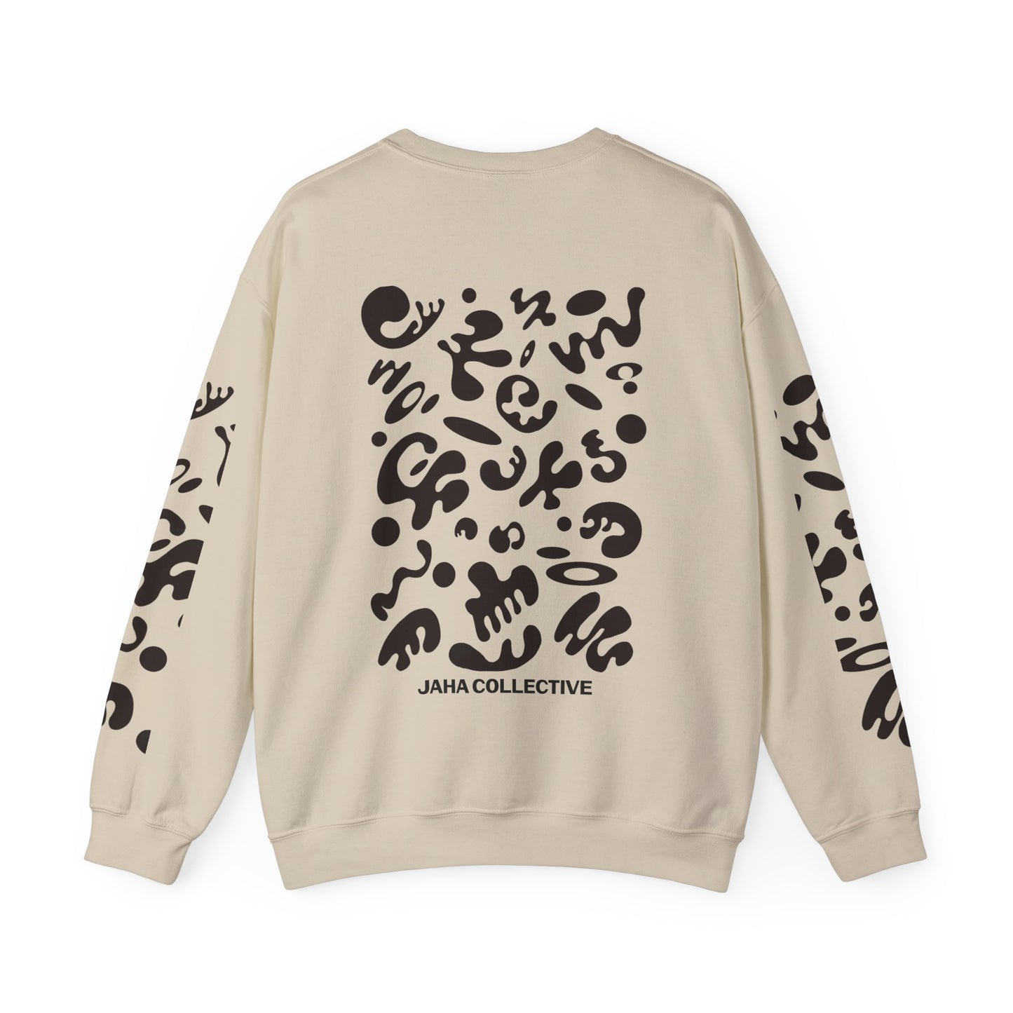 Pure Imagination Unisex Heavy Blend™ Crewneck Sweatshirt- Smoke Signal Black Print