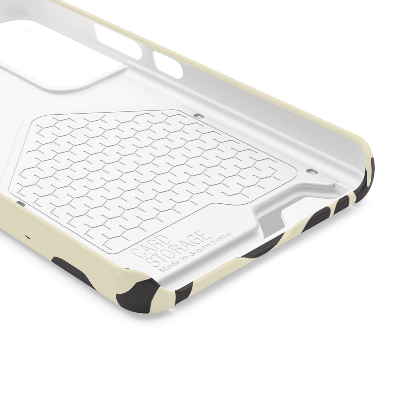 Pure Imagination Phone Case w Card Holder - Blank Page White