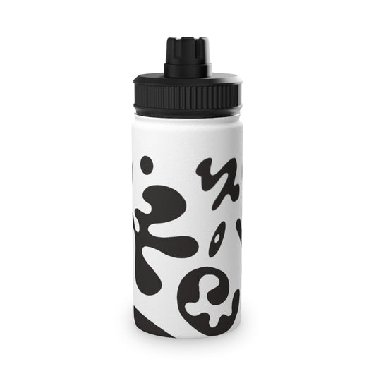 Nourish'd Stainless Steel Water Bottle (Sports Lid)