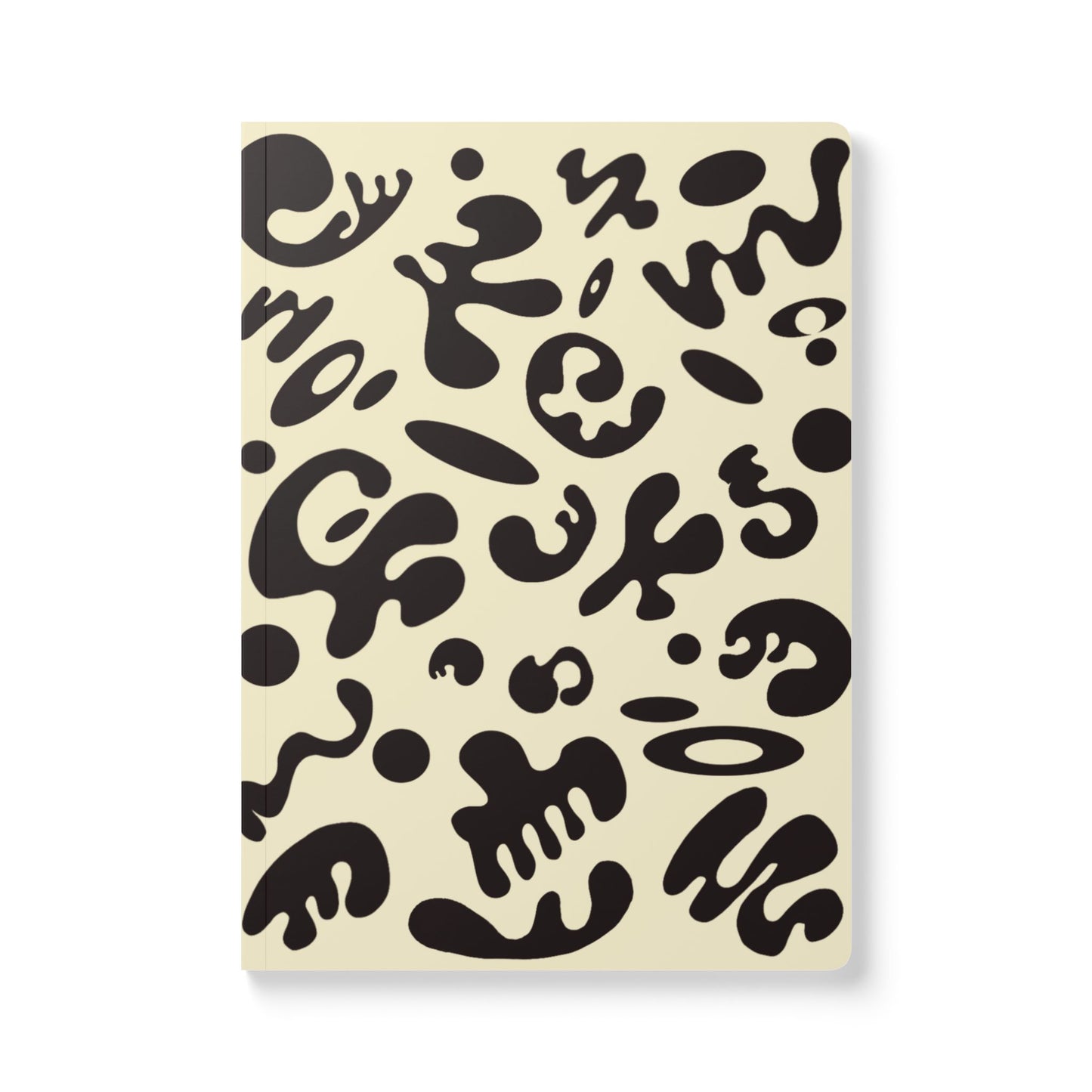 Pure Imagination Softcover Journal w Inside Prints + Tear-Off Pages (Ruled Line) - Blank Page White