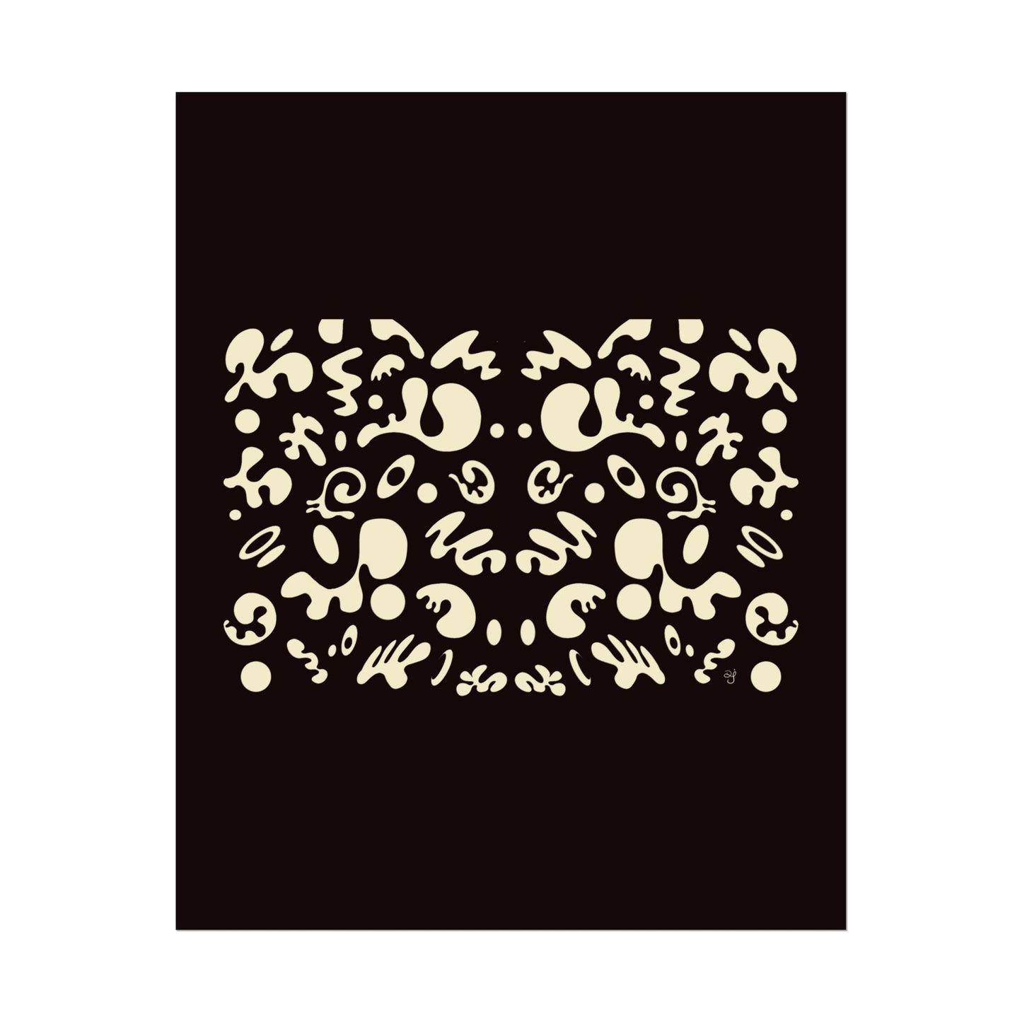 Mirror Work Rolled Poster (Portrait) - Smoke Signal