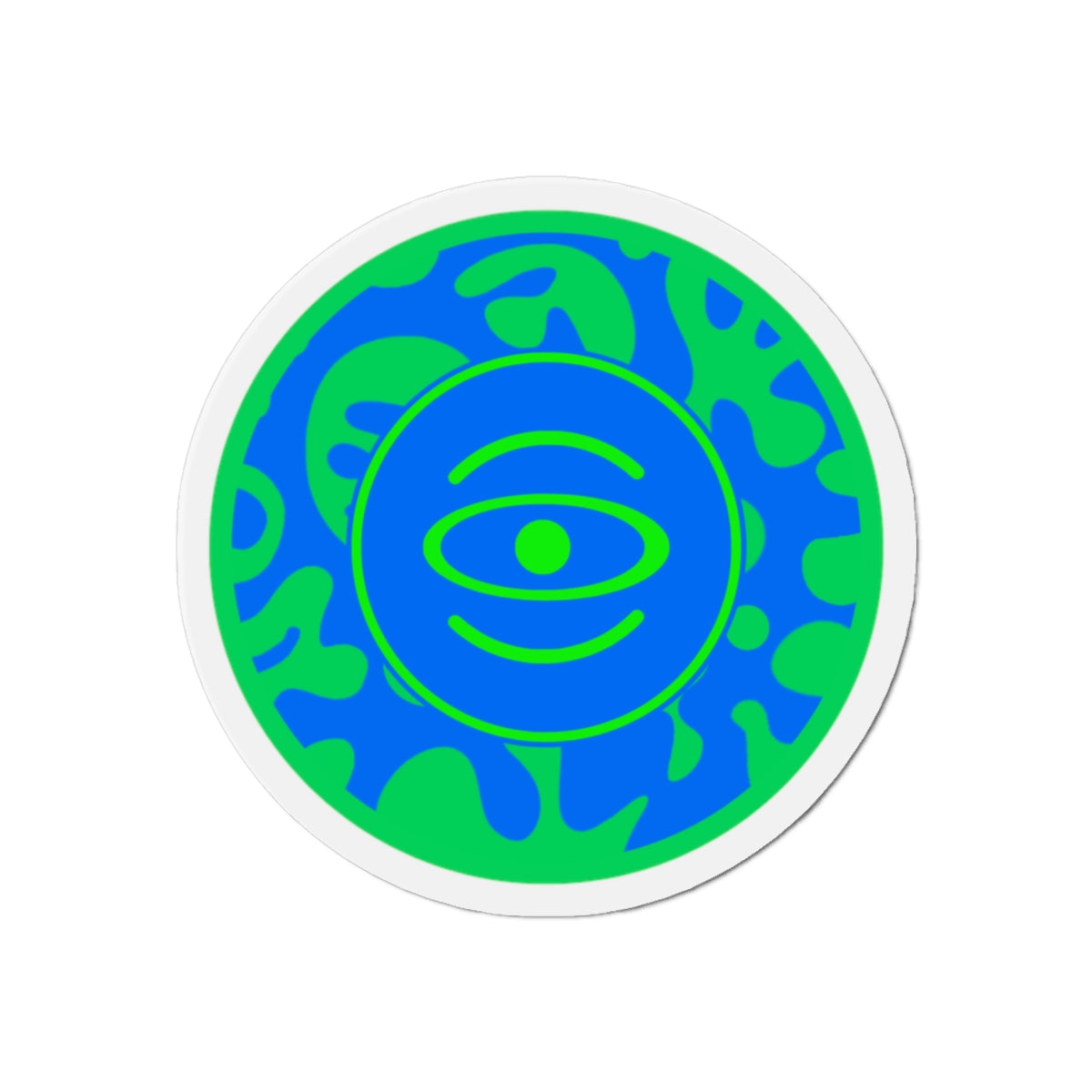 Adorn'd Color Logo Die Cut Magnet - Tide Pool