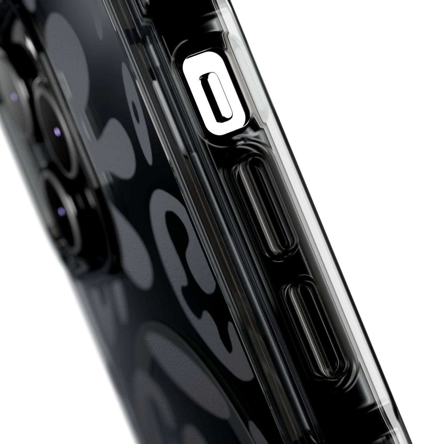Pure Imagination Clear MagSafe Impact Case - Smoke Signal Black