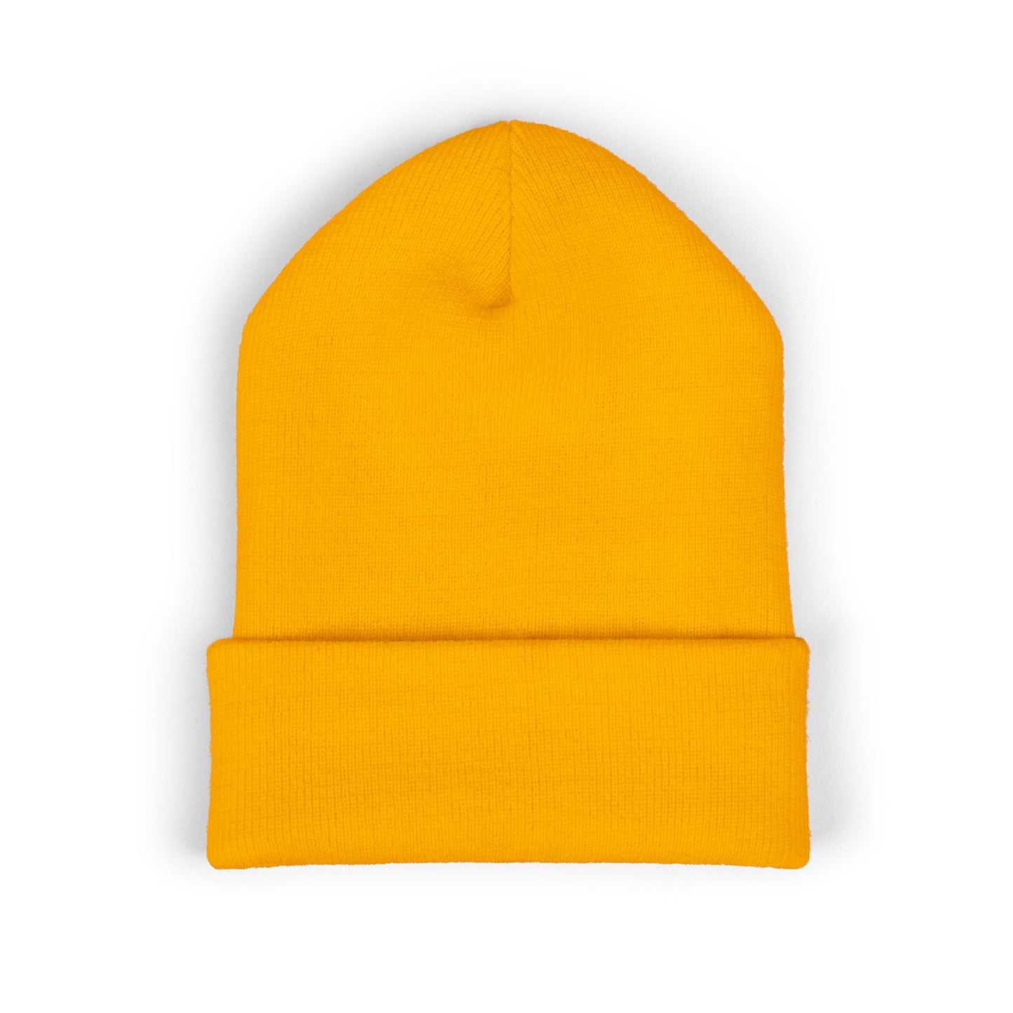 Adorn'd Logo Embroidered Classic Cuffed Beanie - Smoke Signal Black