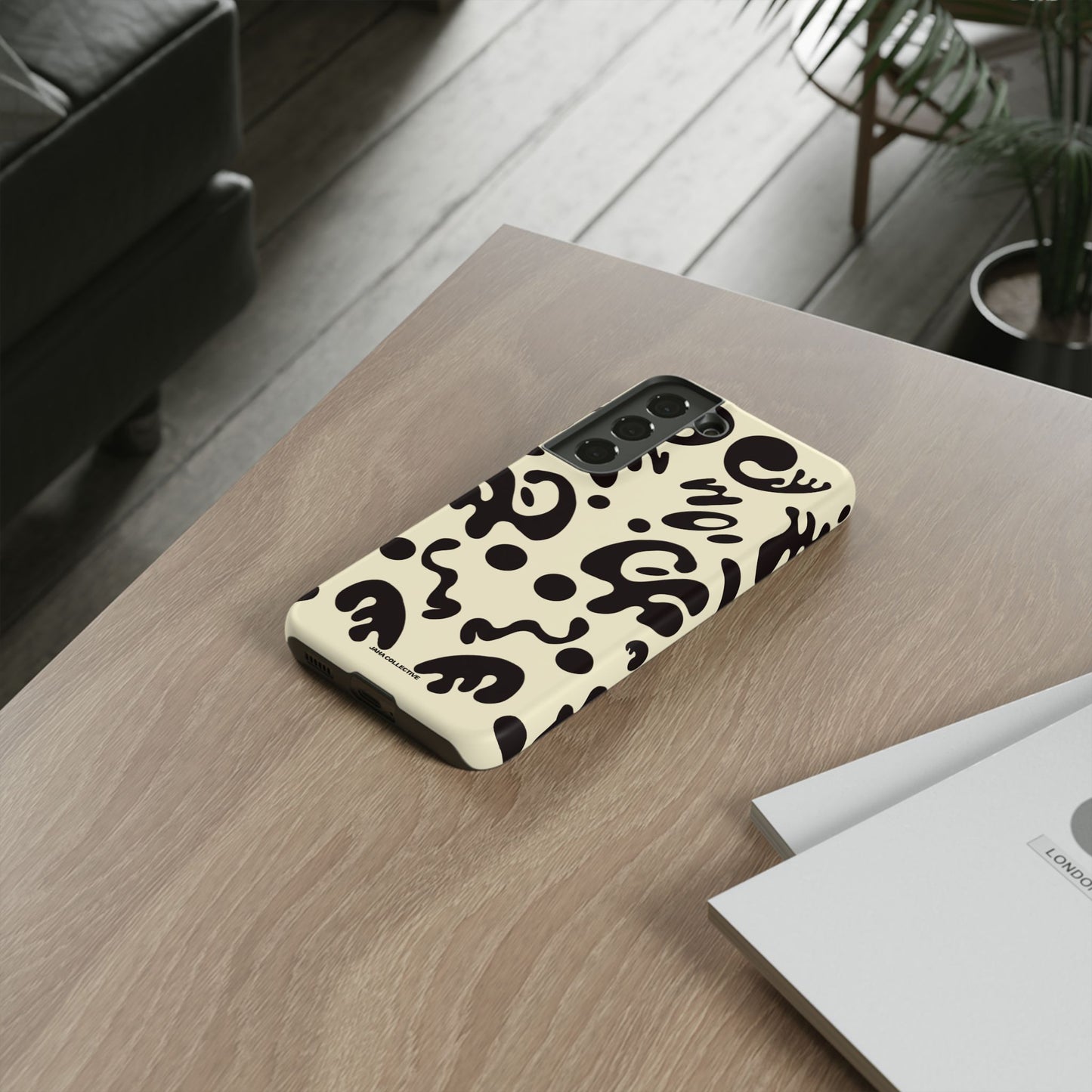 Mirror Work Tough Case (Samsung) - Blank Page White