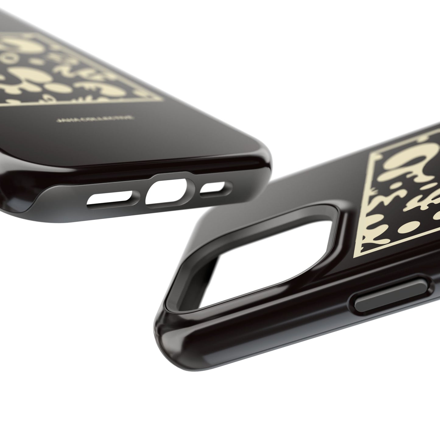 Adorn'd Minimalist Square MagSafe Tough Case - Smoke Signal