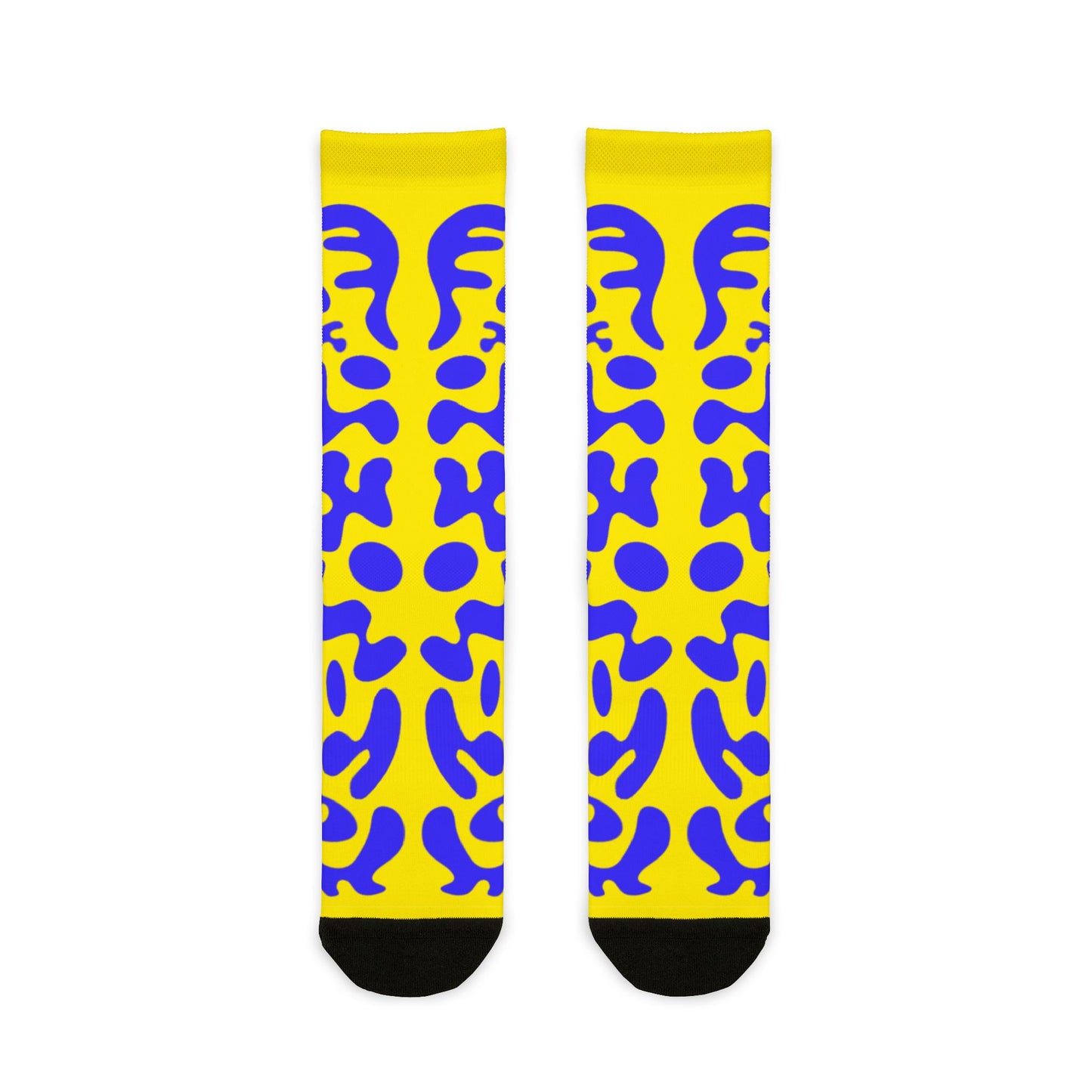 Mirror Work Color Crew Socks - Sunspell