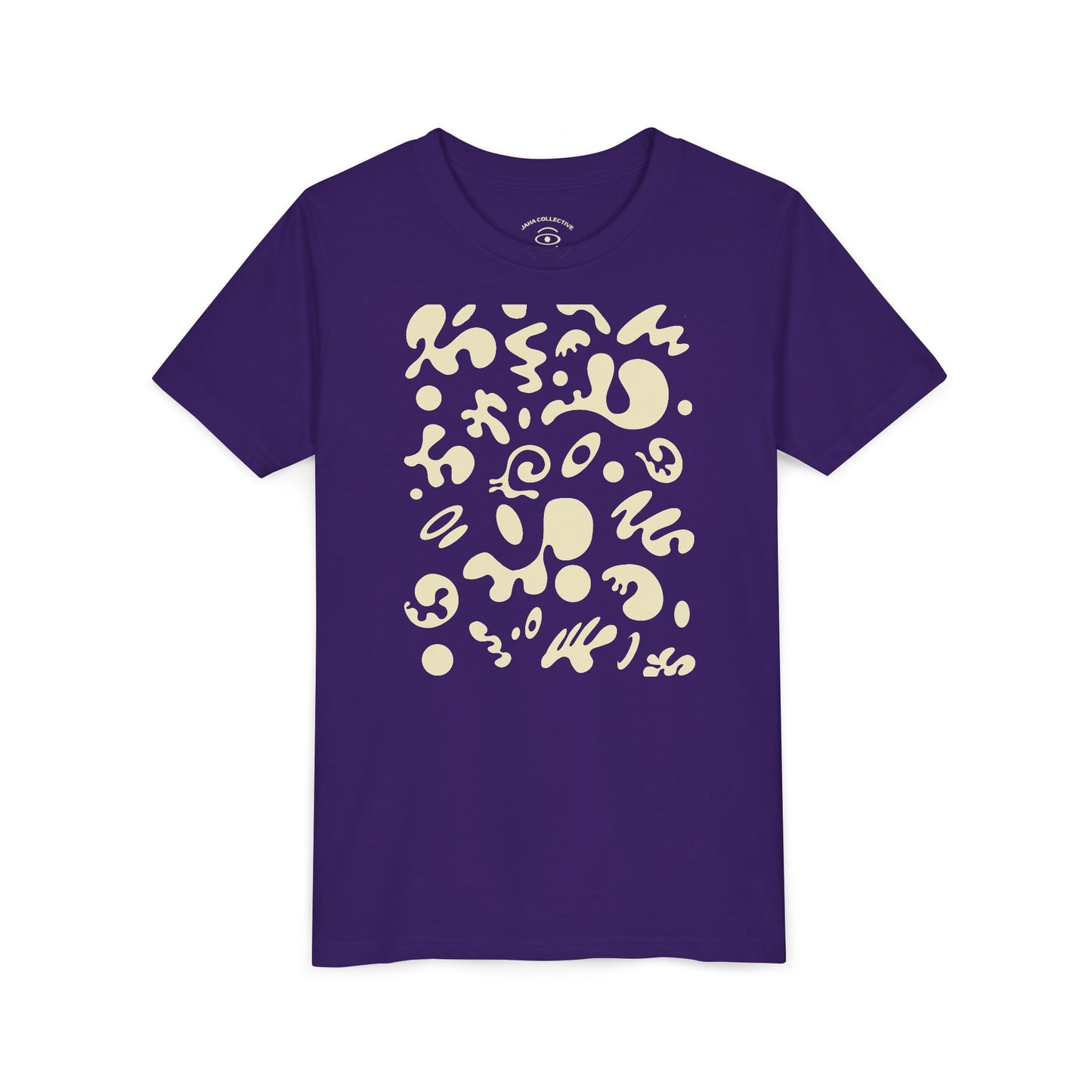 Bright Future Youth Jersey Short Sleeve Tee - Blank Page White