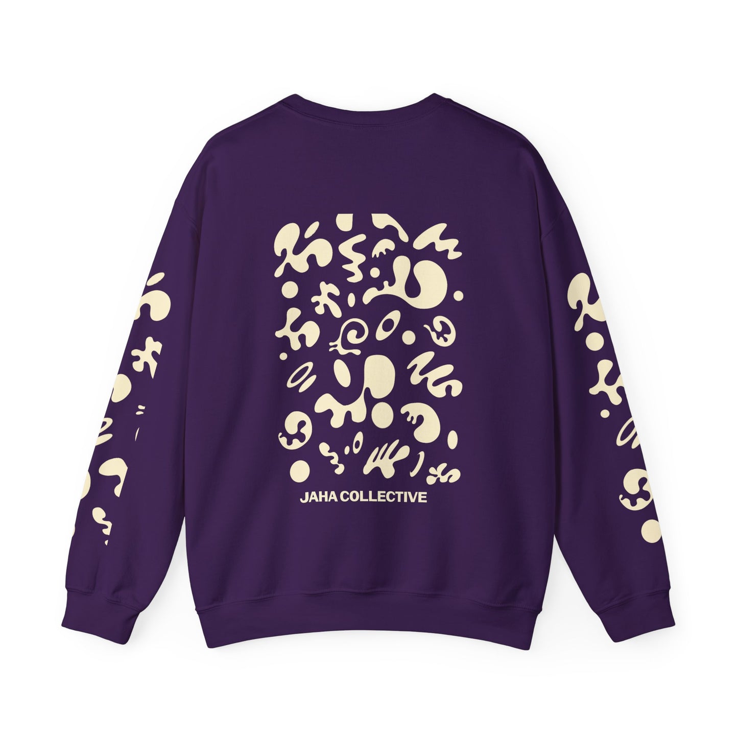Pure Imagination Unisex Heavy Blend™ Crewneck Sweatshirt - Blank Page White Print