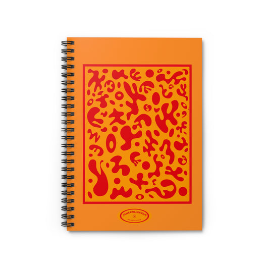 Deep Dream Spiral Notebook (Ruled Line) - Heat Theory