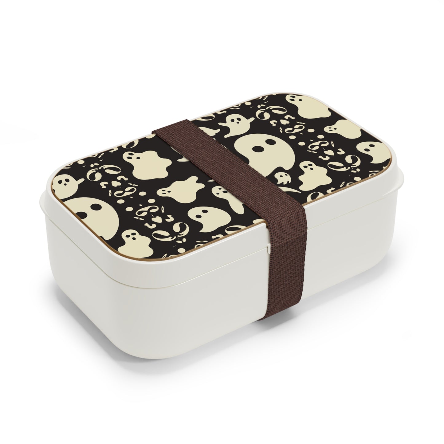 Boo Thing Bento Lunch Box w Elastic Band & Cutlery