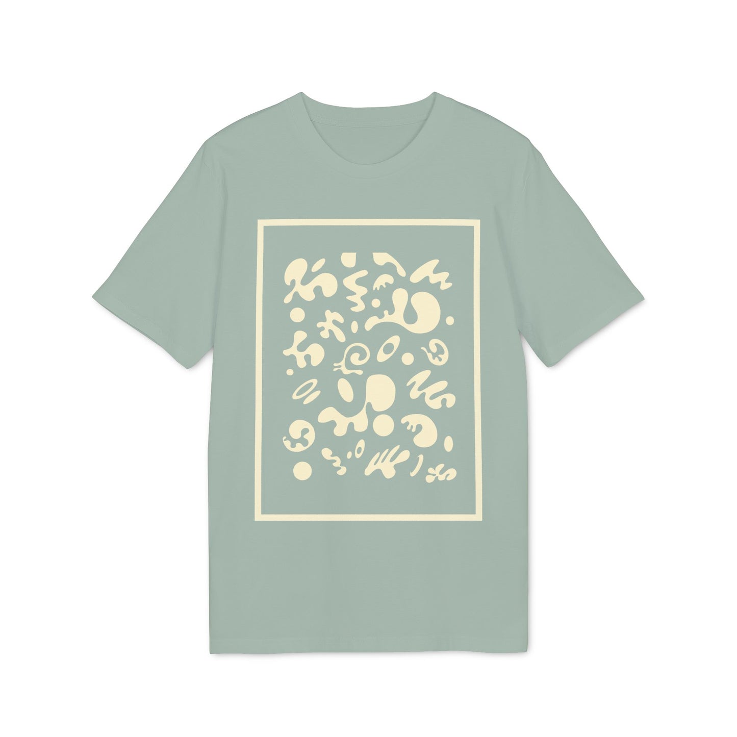 Deep Dream Unisex T-shirt - Blank Page White