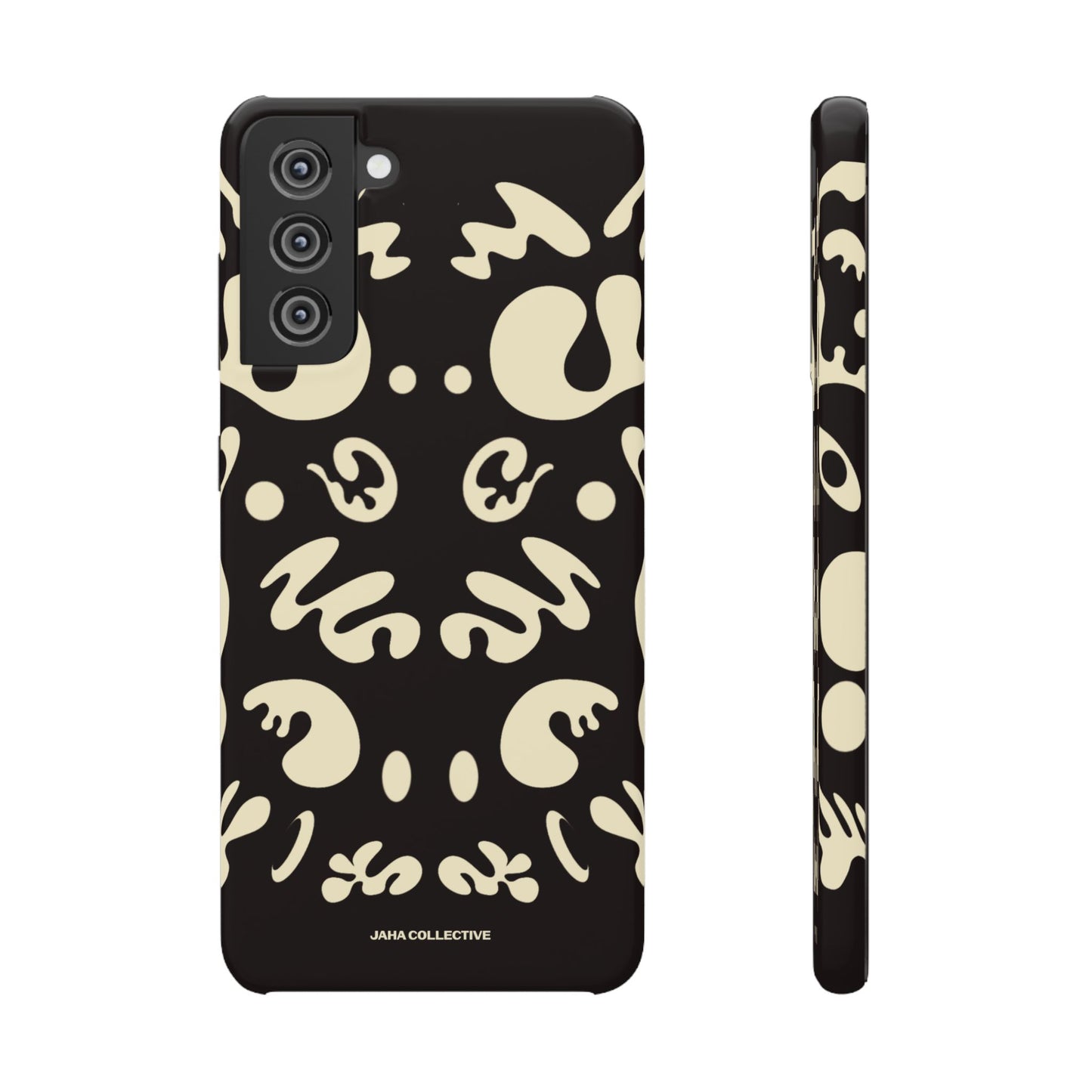 Mirror Work Snap Case - Smoke Signal Black