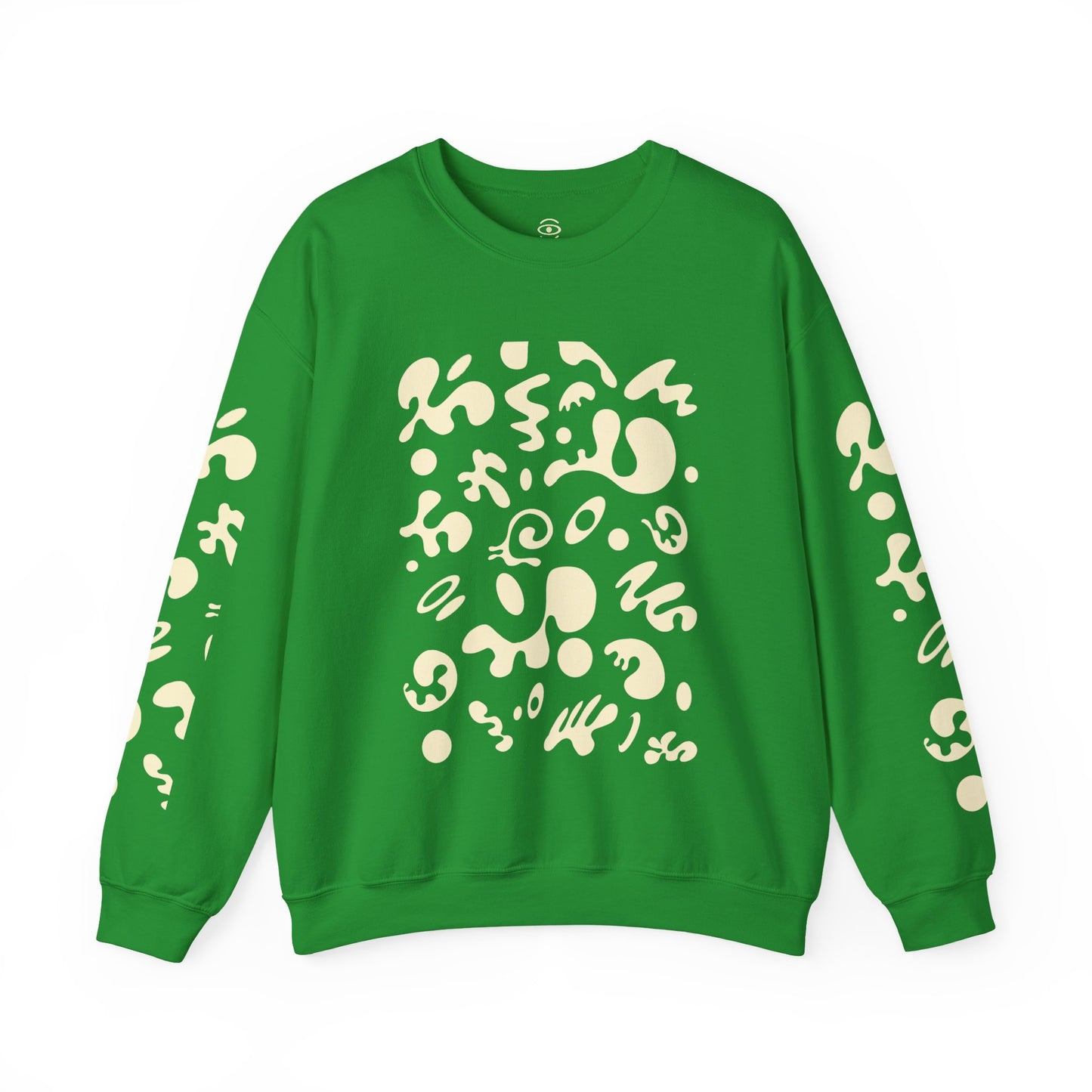 Pure Imagination Unisex Heavy Blend™ Crewneck Sweatshirt - Blank Page White Print