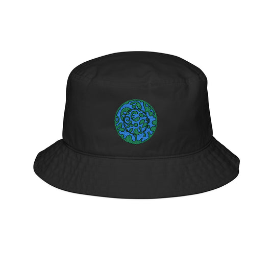 Adorn'd Color Embroidered Bucket Hat – Tide Pool