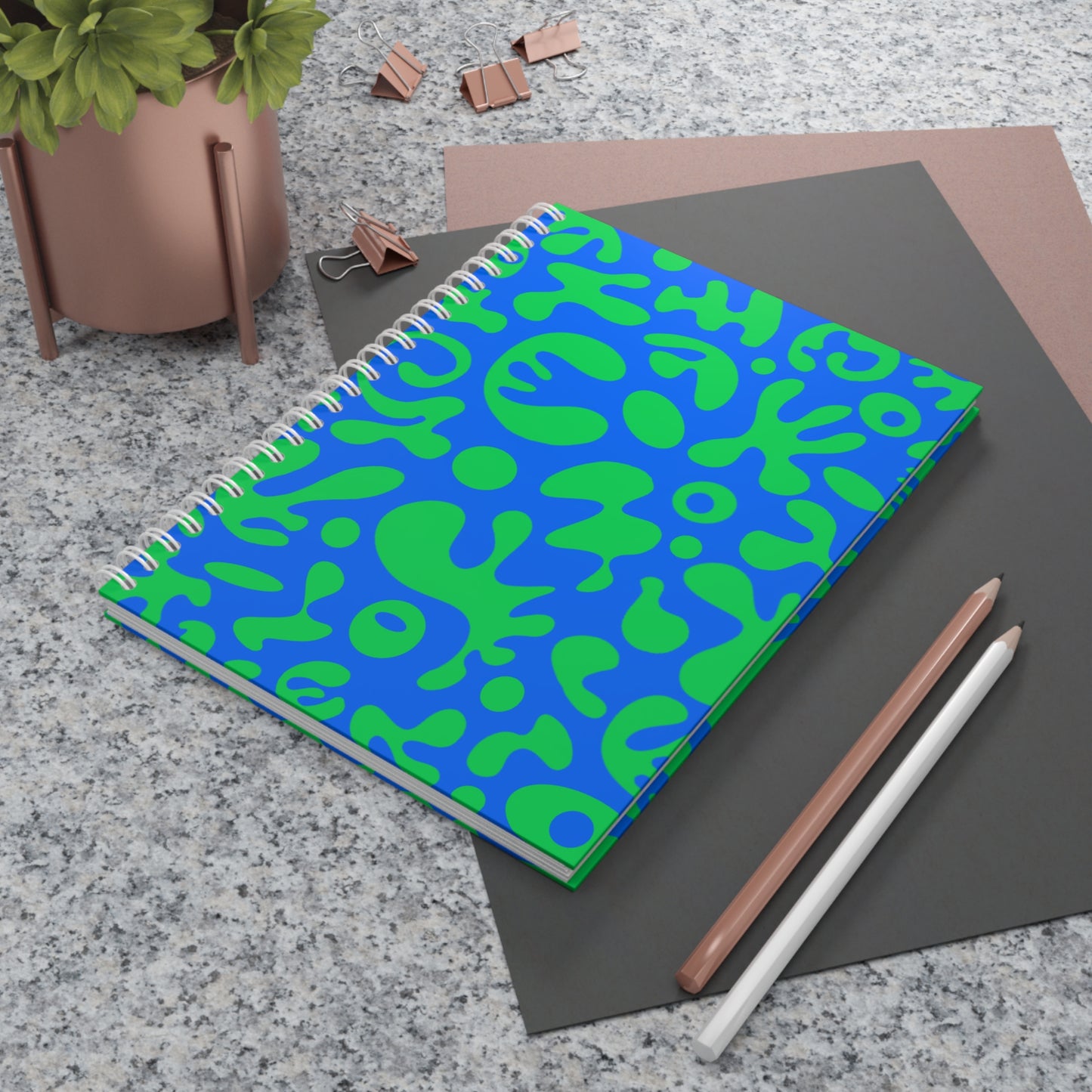Pure Imagination Spiral Notebook (Wide Ruled) - Tide Pool