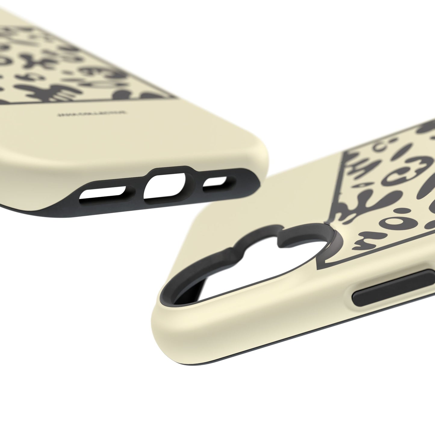 Adorn'd Minimalist Square MagSafe Tough Case - Blank Page