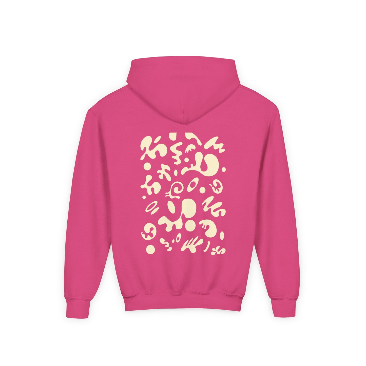 Bright Future Youth Heavy Blend Hooded Sweatshirt - Blank Page