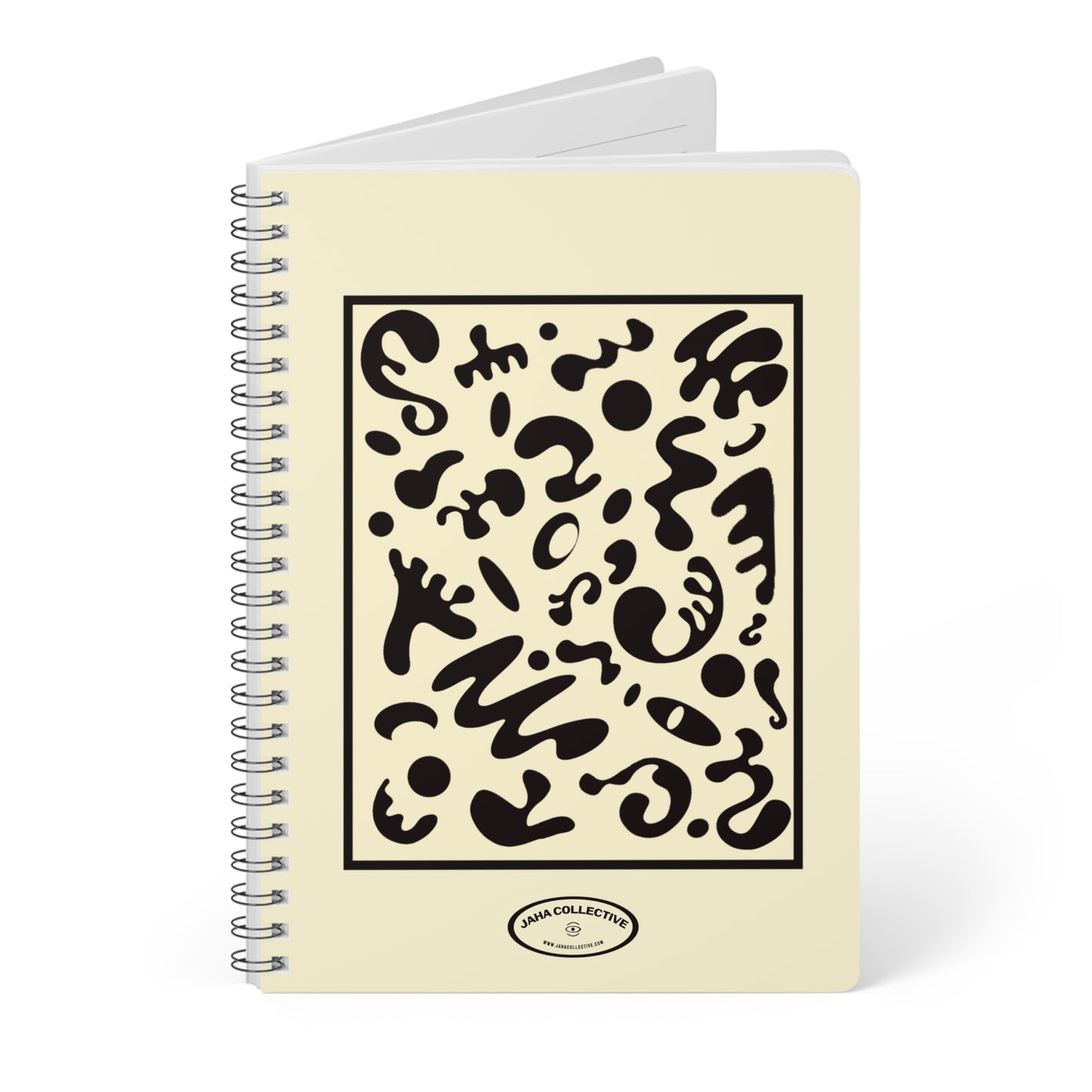 Deep Dream Softcover A5 Spiral Notebook (Ruled Line) - Blank Page