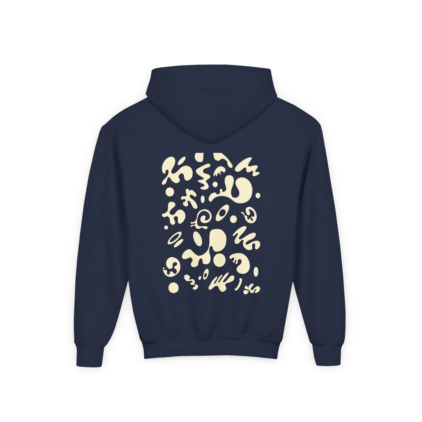 Bright Future Youth Heavy Blend Hooded Sweatshirt - Blank Page