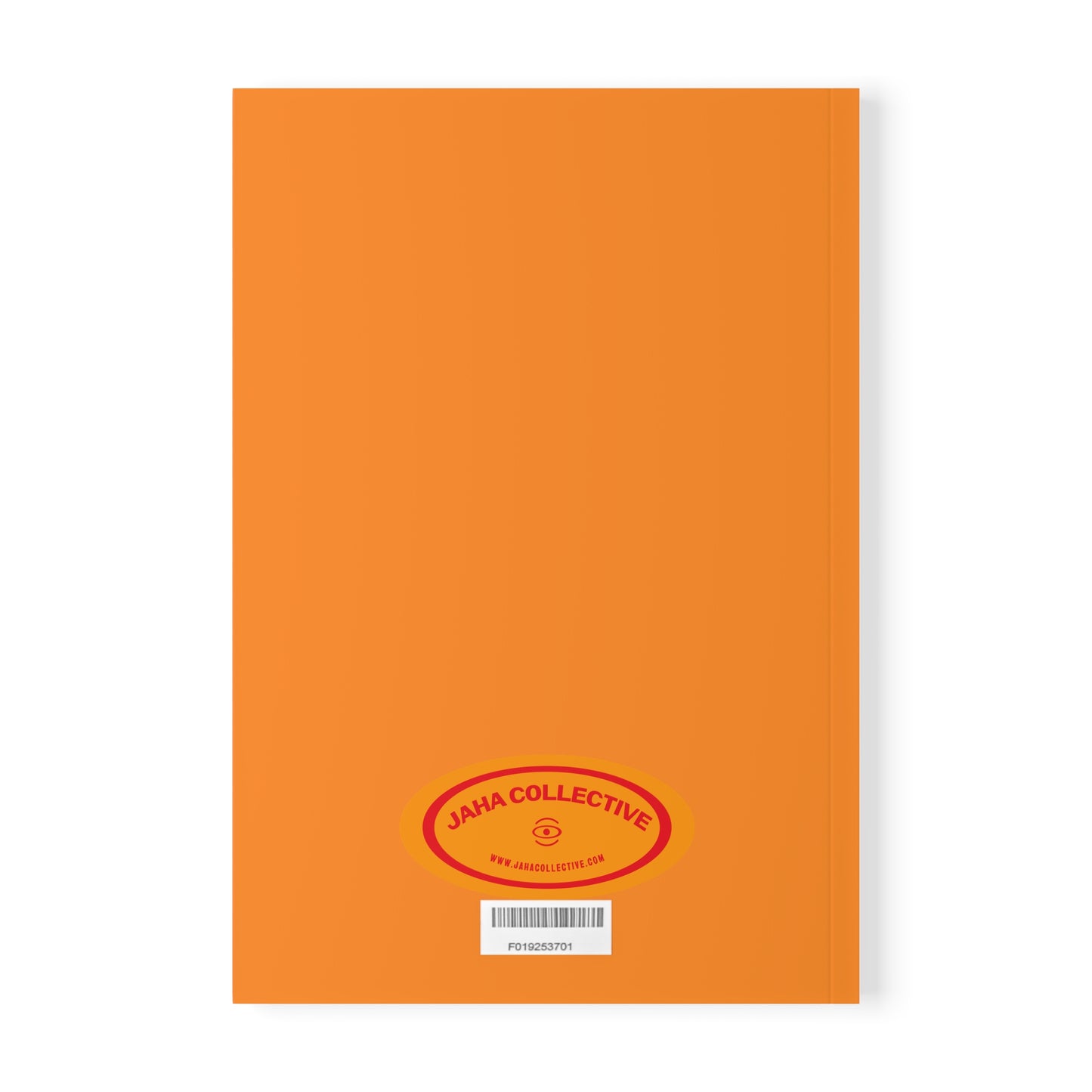 Deep Dream Softcover A5 Notebook - Heat Theory Orange