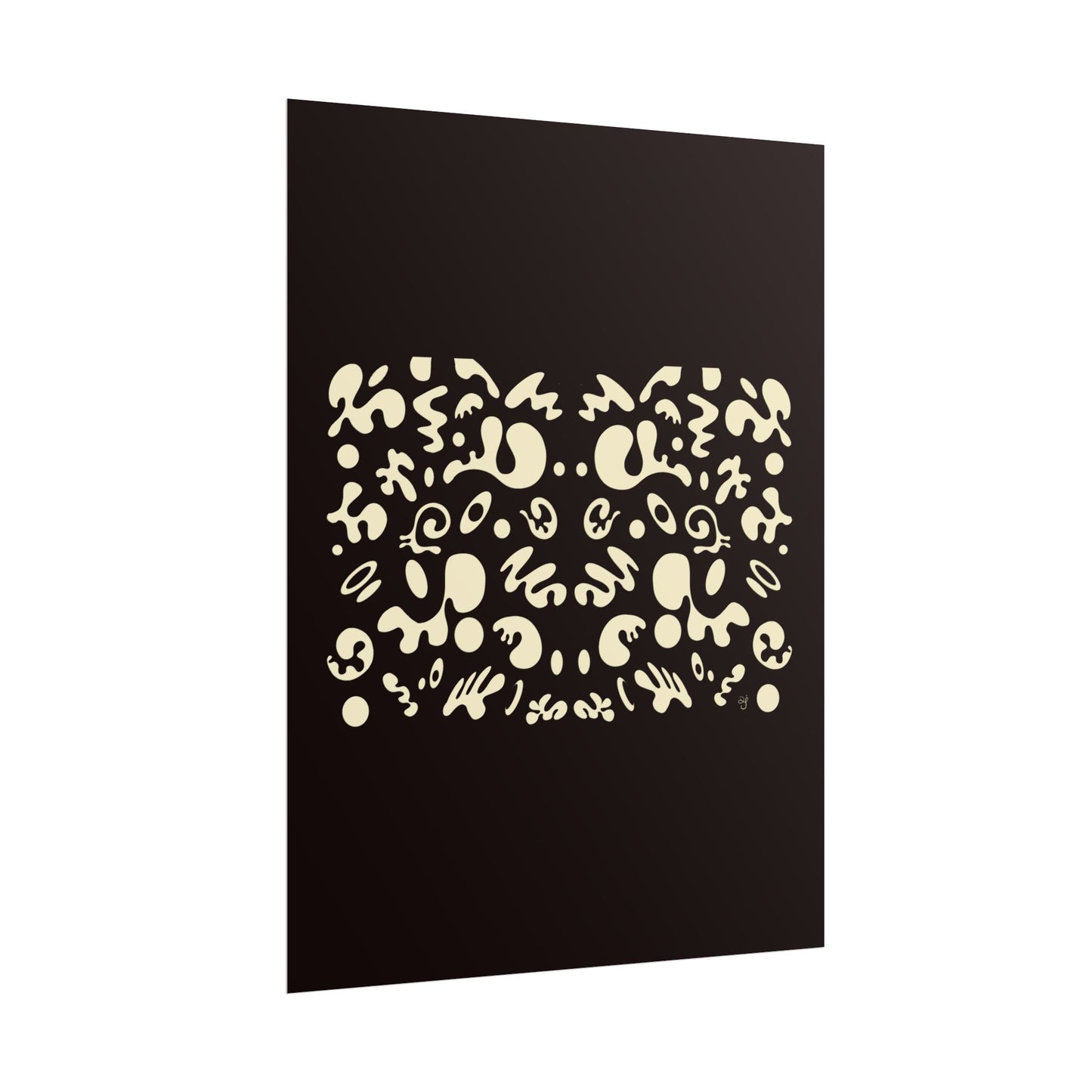 Mirror Work Rolled Poster (Portrait) - Smoke Signal