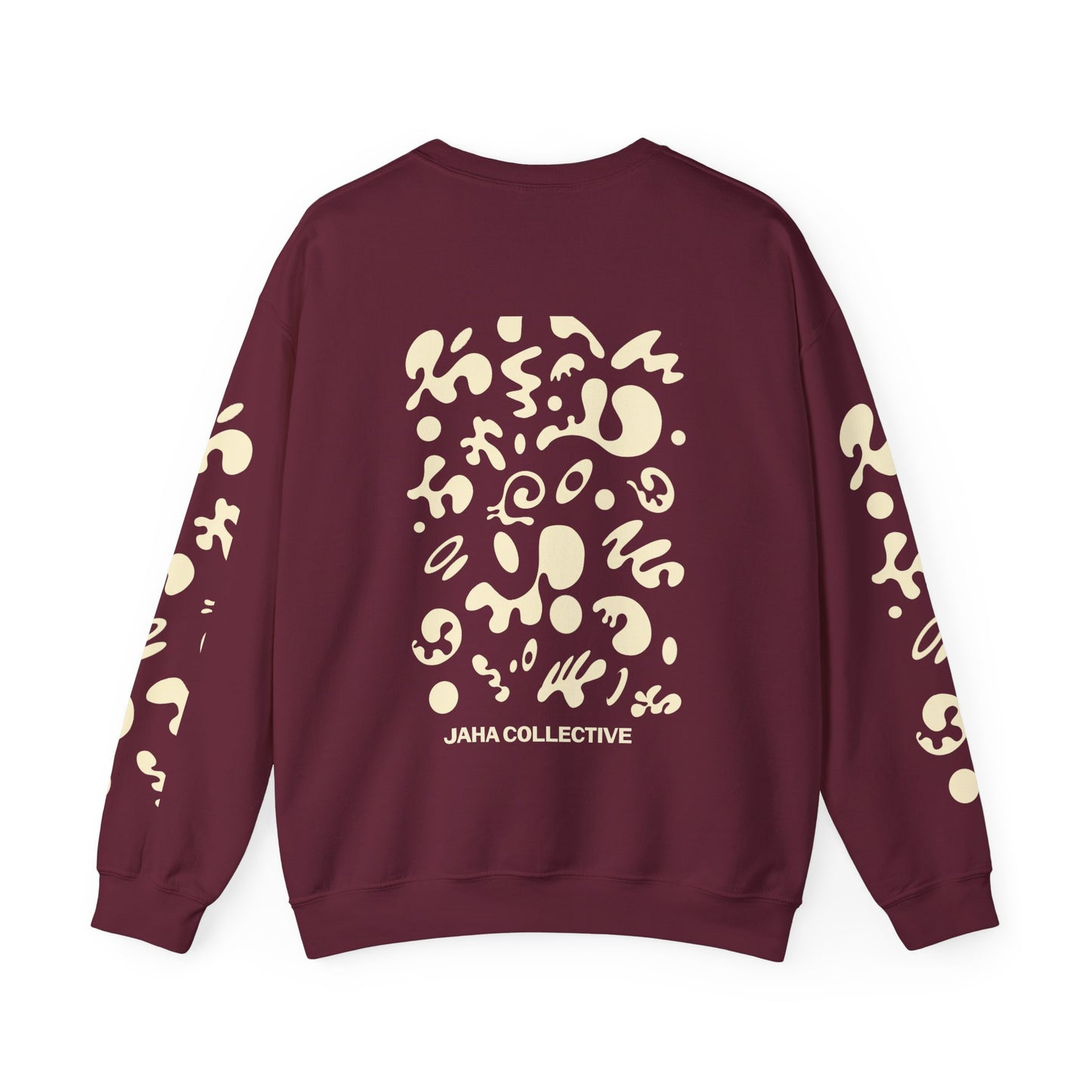 Pure Imagination Unisex Heavy Blend™ Crewneck Sweatshirt - Blank Page White Print
