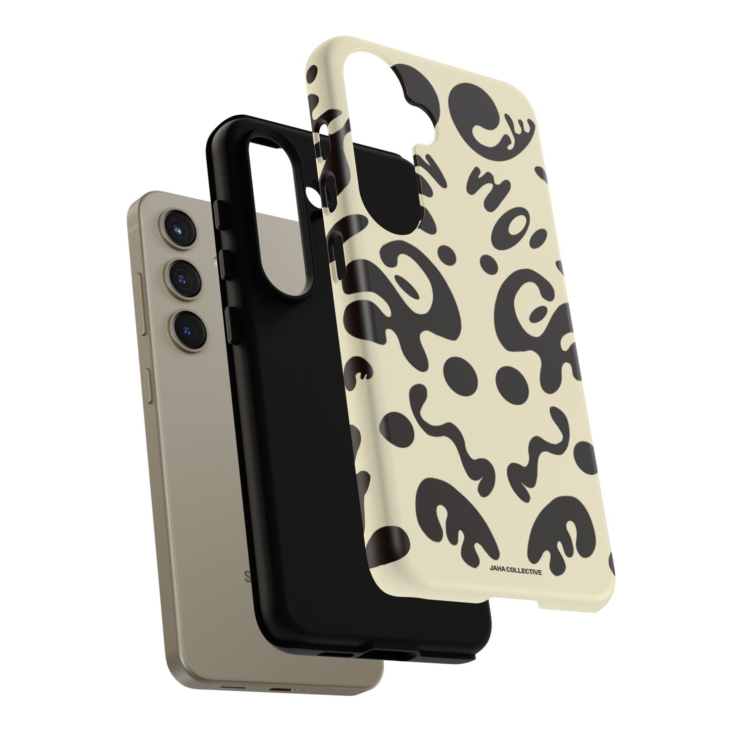 Mirror Work Tough Case (Samsung) - Blank Page White