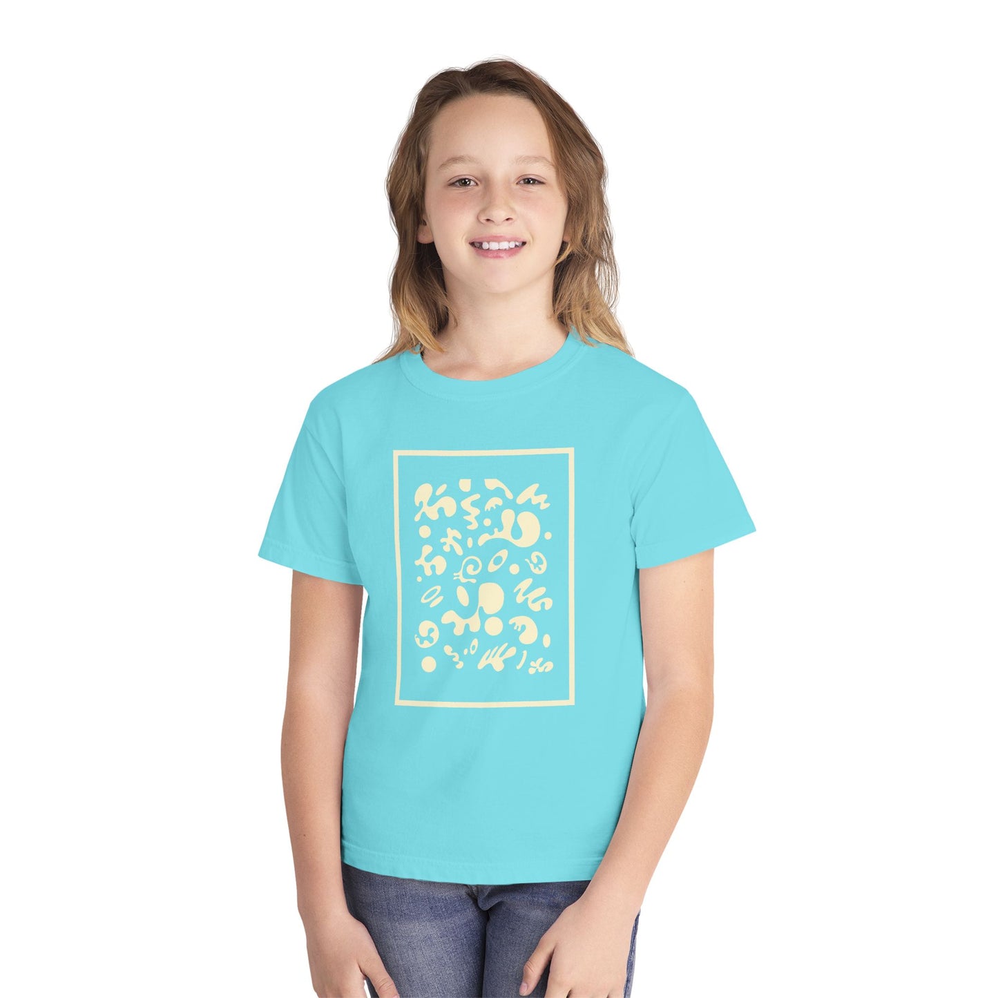 Deep Dream Youth Midweight Tee - Blank Page