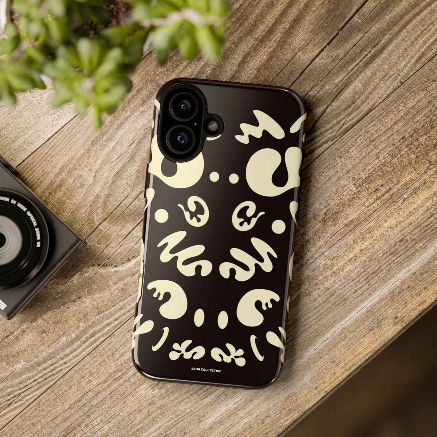 Mirror Work Tough Case (iPhone) - Smoke Signal Black