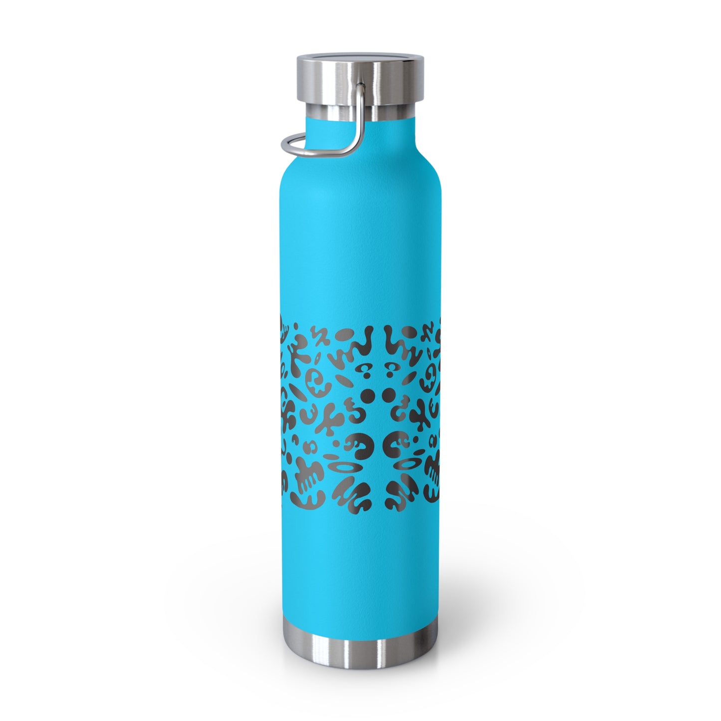 Mirror Work Copper Vacuum Insulated Water Bottle (22oz) - Smoke Signal Black