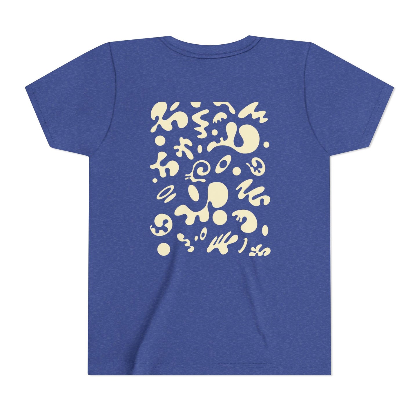 Bright Future Youth Jersey Short Sleeve Tee - Blank Page White