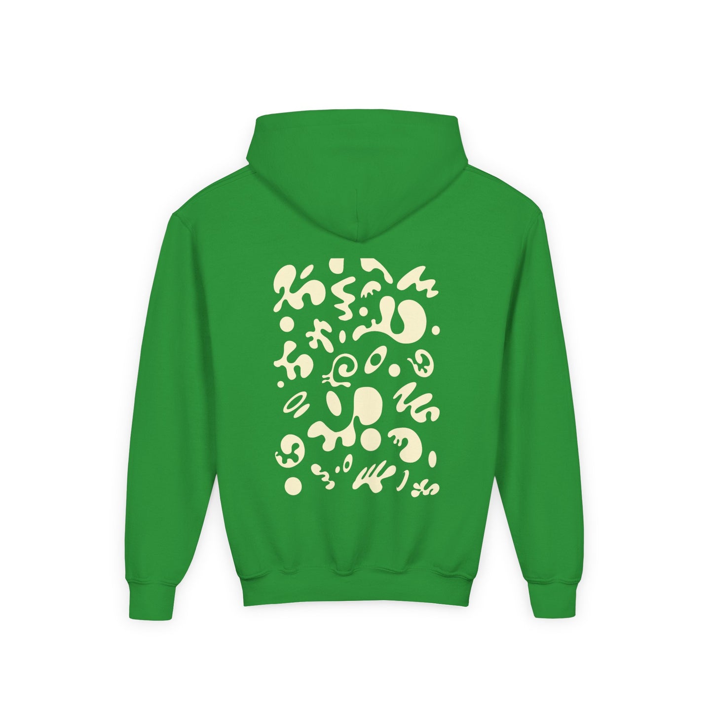 Bright Future Youth Heavy Blend Hooded Sweatshirt - Blank Page