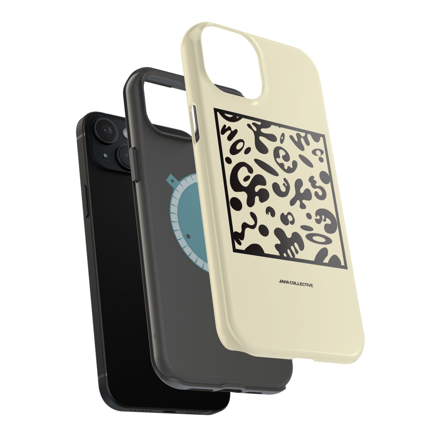 Adorn'd Minimalist Square MagSafe Tough Case - Blank Page